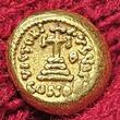 Byzanz Solidus -DICK Gold Constans II. 641 - 668 Karthago Carthago Mint very fine