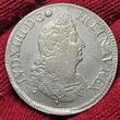 Frankreich France Ecu aux Insignies 1702 & Louis XIV. Sonnenkönig The Sun King Flan Reforme Überprägung planchet overstrike VF/EF weakly struck Av.