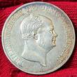 Brandenburg Preußen Königreich 2 Taler Doppeltaler Champagnertaler 1856 A Frederick William IV 1840-1861 Friedrich Wilhelm AU nice toning min. checkmark or edgenick