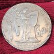 Frankreich France 1792 A Ecu de 6 Livres Constitution Francois Ludwig Louis XVI. 1774 - 1792 USA EF weakly struck cleaned