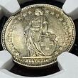 Schweiz Switzerland 1/2 Franken 1904 B Erhaltung ! Pop 1 in MS 65 by NGC only one finer NGC MS 65