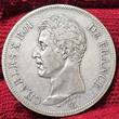 Frankreich France Kingdom 5 Francs 1826 D King König Roi Charles X. 1824 - 1830 Lyon Mint vf toned
