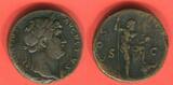 Römisches Kaiserrreich Sesterz 117 - 138 Hadrian very fine