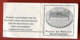Nauru 10 Dollars Skulpturmünze teilvergoldet 2004 Weltmonumente - Palais de Monaco Proof with capsule