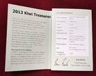 Neuseeland 1 Dollar Silbermünze - 1 OZ Silver Proof Coin 2013 Kiwi Treasures - Tane Mahuta Coin Proof with original packaging