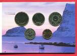 Norwegen 36,50 Kronen 2000 Kursmünzensatz Lofoten BU in blister & folder, orig. packaging