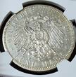 Germany Deutschland Sachsen Saxony Kaiserreich 5 Mark 1909 E NGC UNC Details
