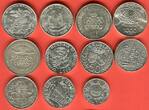 Italien, Philippinen, Luxemburg, Tunesien Lot von 11 Münzen Div. vf-xf+