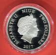 Niue Islands 2 Dollar Silbermünze 2017 Mickey Mouse - Mickey