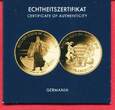 Tschad 3000 Francs CFA 2019 Buillion Coins of the World - Germania 1/500 Unze proof with certificate