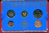 Schweden 16,50 Kronen 4 Münzen + Medaille 2003 Kursmünzensatz mit Miniatur-Medaille BU in blister, orig. packaging