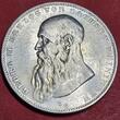 Sachsen Meiningen 5 Mark Silbermünze 1908 Georg II. Bart nicht bis Perlkreis USA XF