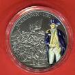 Niue 2 Dollars Silbermünze mit Farbapplikation 2017 Battle of Yorktown - Battles that changed History - 1 OZ Silver Coin - Schlacht Antique Finish with box, carton & coa