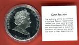 Cook-Inseln, Cook Islands 10 Dollar - 2 oz Silver Coin 2008 Paul I. bzw. Pavel I. Petrovich - Tsars of Russia - partially gold plated Proof colorated with capsule & coa