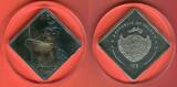 Republic of Palau 10 Dollar Silbermünze teilvergoldet - 2 oz Silber 2010 USSR Soviet Battleship Marat - Kriegsschiff - 2 oz Silver Proof Coin Proof (great toning) with original packaging