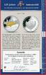 Republic of Palau 5 Dollar Silbermünze 2012 NSU Ro 80 - 125 Years of Automobile Proof partly gilded with German coa