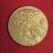 Frankreich France Große Bronzemedaille mit Box 1950 ND Prefecture de Police Polizei Prefektur Gründung Uncirculated with Box