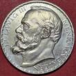 Kaiserreich Deutschland Bayern 3 Mark Probe Pattern Bronze/Cu Versilbert 1913 Karl Goetz Probe Ludwig III. USA unc silvered