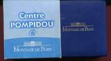 Frankreich 10 Euro Silbermünze 2010 Centre Pompidou proof in capsule w. certificate, orig. packaging