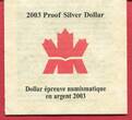 1 Dollar Silbermünze 2003 100 Jahre Kobaltabbau in Kanada (1903-2003) proof in capsule with certificate