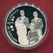Kanada 20 Dollars Silbermünze 2014 Royal Generations (1 oz) proof in capsule w. certificate, orig. packaging