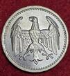 Weimarer Republik Deutsches Reich 3 Mark Silber Kursmünze 1924 A Kursmünze Drei ausgeschrieben unc. matte