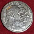 Baden 5 Mark Silbermünze Kaiserreich 1906 Goldene Hochzeit des Großerzogspaares USA unc min cleaned