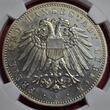 Deutschland Germany Kaiserreich Lübeck 5 Mark 1904 A Stadtwappen Mintage Auflage in PP nur 200 NGC PROOF Details cleaned