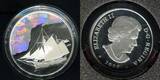 Kanada 20 Dollar Silbermünze mit Hologramm Effekt 2006 Tall Ships Collection - The Ketch - Segelschiff - 1 OZ Silver Proof Coin Proof with original packaging
