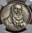 Deutschland Weimarer Republik Germany Silbermedaille Silver Medal 1928-DATED Friedrich Ludwig Turnvater Jahn v. G. Mueller only one known to NGC NGC MS 65