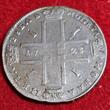Russland Russia 1 Rubel Rouble 1723 Peter I. der Große The Great USA vf