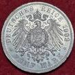 Germany Deutschland Baden Kaiserreich 5 Mark Silber 1902 50. Regierungsjubiläum Friedrich USA Uncirculated min scratches