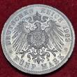 Germany Deutschland Baden Kaiserreich 5 Mark Silber 1902 50. Regierungsjubiläum Friedrich USA Uncirculated min scratches