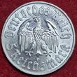 Germany Deutschland 1933 - 1945 5 Mark 1933 D 450. Geburtstag von Martin Luther USA Nice UNC min scr. And almost invisible lines
