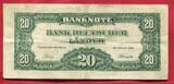 Bundesrepublik Deutschland Western Germany 20 DM 1949 Bank Deutscher Länder Low ef circulated