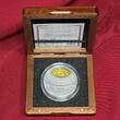 Niue Inseln Islands Mint of Poland 5 Dollars 2017 Amber Art Renaissance Antique finish amber inlay box coa slipcase