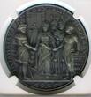 Deutschland, Weimarer Republik Silbermedaille - Medailleur Karl Goetz 1925 Jahrtausendfeier der Rheinlande - Rhineland Thousand Years NGC MS 65