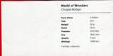 Palau 5 Dollars Silbermünze teilcoloriert 2011 World of Wonders - Chapel Bridge proof in capsule with certificate