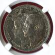 Deutschland 3 Mark Silbermünze 1910 A Wilhelm Ernst - zur Hochzeit des Großherzogs mit Gemahlin Feodora NGC UNC Details