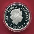 Australien 1 Dollar Silbermünze teilcoloriert 2006 Discover Australia - Canberra proof in capsule with certificate & box