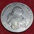 Brandenburg Preußen Taler Friedrich Wilhelm II. Silber 1791 B Friedrich Wilhelm II. Breslau Schlesien VF+ weakly struck reverse mount removed