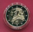 Frankreich 2 Euro 2021 Olympische Spiele Paris 2024 proof in capsule w. certificate, orig. packaging