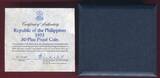 Philippinen 50 Piso 1975 Ferdinand E. Marcos Proof, box, coa