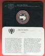 Jordanien Jordan 3 Dinars 1981 Internationales Jahr des Kindes Year of the Child UNICEF High grade proof with german coincard and capsule