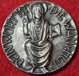 Bayern München Deutschland Silbermedaille .990 Randpunze 1933 1833 - 1933 St. Matthäuskirche München Dein Wort ist die Wahrheit Selten RR Unc. antique finish toned