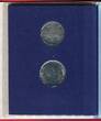 Vatikan 500 + 1000 Lire Silbermünze 1983/84 Papstjubiläum Johannes Paul II. Unc with folder