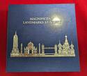 Kamerun 1500 Francs CFA Silbermünze 2015 USA - Empire State Building in New York City - ohne Umkarton Prooflike colorated with original packaging