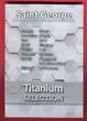 Ghana 5 Cedis Titanmünze 2017 Saint George - Titanium Selection BU colored in capsule,folder