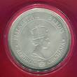 Ghana 5 Cedis Titanmünze 2017 Saint George - Titanium Selection BU colored in capsule,folder