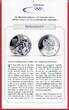 Russland 3 Rubel Silbermünze Olympische Winterspiele 2014 Sotschi - Ski-Langlauf (m. Farbapplikation) proof in capsule with certificate